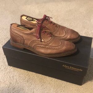 Allen Edmonds Brown Neumonk Size 8